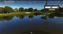 Desktop Screenshot of emeraldgreensresort.com